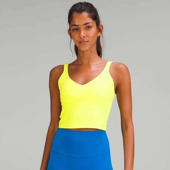 🍋 Lululemon Align Tank Electric Lemon Yellow 6 - Picture 2 of 10